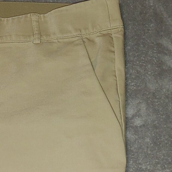 Lane Bryant Women’s 18 Plus Tan Khaki Pants The Modernist Collection Beautiful - Picture 3 of 5